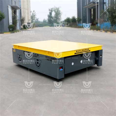 Custom 10 Ton Heavy Duty Trackless Transfer Cart Perfte Transfer Car