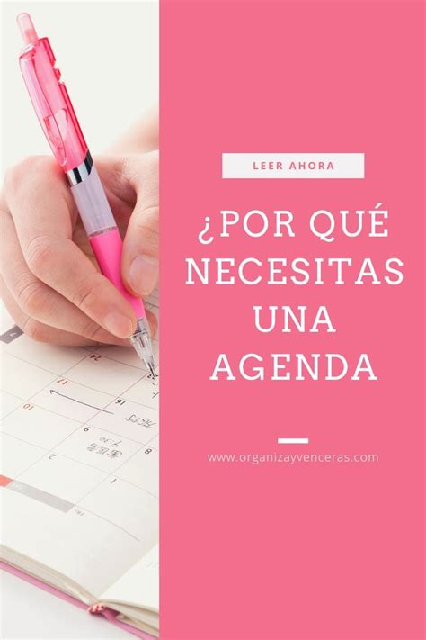 ¿por Qué Necesitas Una Agenda Razones Por Las Que Necesitas Una Agenda Planner Post Pen