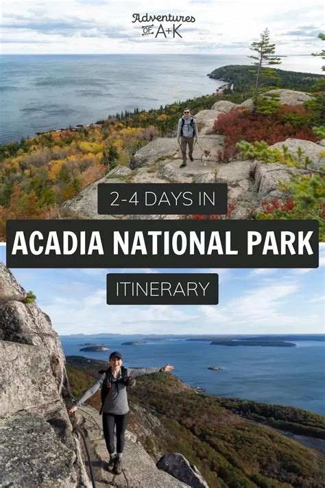 Acadia National Park Itinerary 2 3 Or 4 Days In The Park Artofit