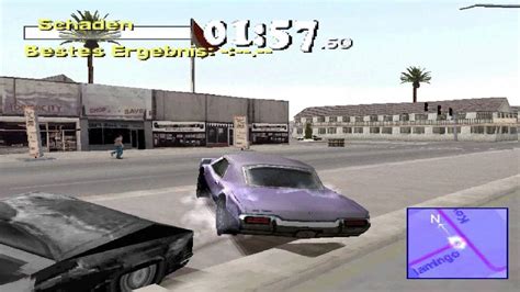 Driver 2 Überleben In Las Vegas Im Unbesiegbar Modus Playstation 1