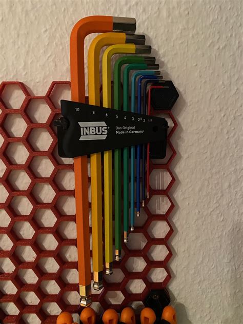 Inbus Holder For Honeycomb Storage Wall System Hsw By Robin