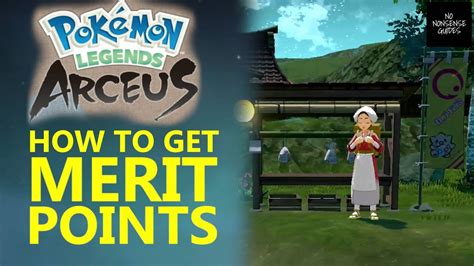 How To Get Merit Points In Pokemon Legends Arceus Youtube