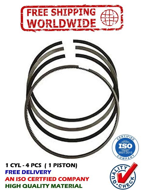 Mm Std Piston Rings Set Fit For Isuzu Da New Da