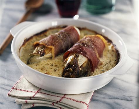 Recette Endives Au Jambon Cru Et La B Chamel Marie Claire