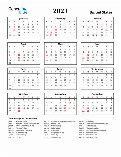 Calendar 2023 Us Holidays – Get Calendar 2023 Update