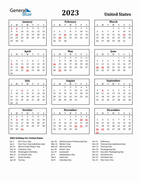 Calendar 2023 Us Holidays – Get Calendar 2023 Update