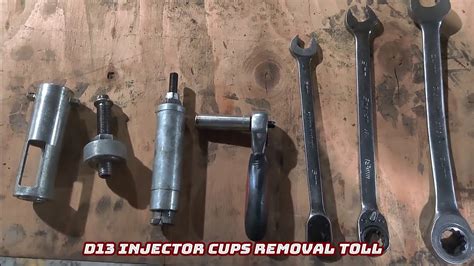 Injector Cups Removal Toolvolvo D13 Youtube