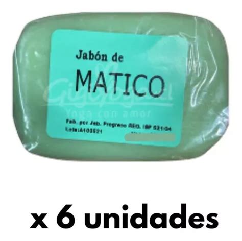 Jabon De Matico Natural Curativo Unidades Cuotas Sin Inter S