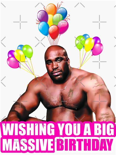 Barry Wood Wishing You A Massive Birthday Funny Black Guy Meme Funny