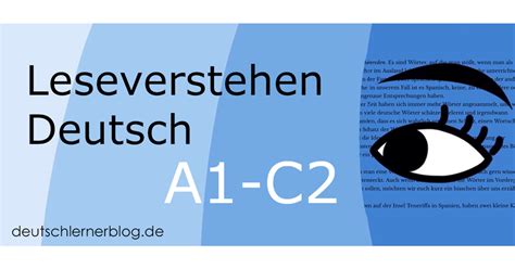 Leseverstehen Deutsch Bungen Zum Leseverstehen A C