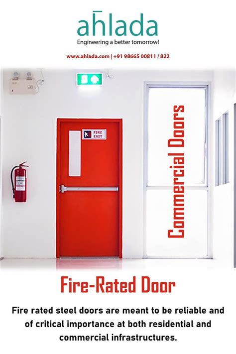 Fire Rated Doors | Fire rated doors, Steel doors, Door installation