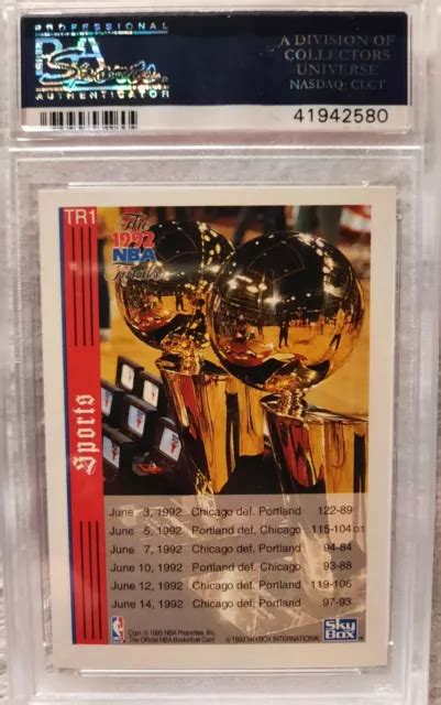 MICHAEL JORDAN BASKETBALL Cards Graded PSA 10 JORDAN DREXLER 1992