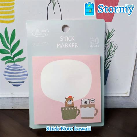 Stick Note Kawaii Libreria Stormy