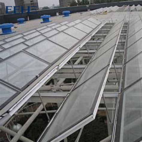 Aluminium Glass Virtual Venting Pyramid Artificial Roof Skylight Window