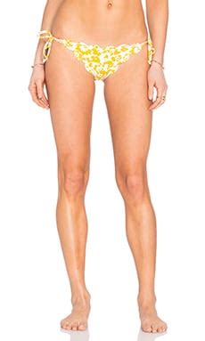 Marysia Swim Mott Bikini Bottom In Papaya Hibiscus Print REVOLVE