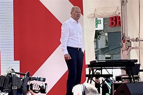 Wahlkampfauftakt Mit Olaf Scholz Der Ortsverein Dahlhausen War Dabei