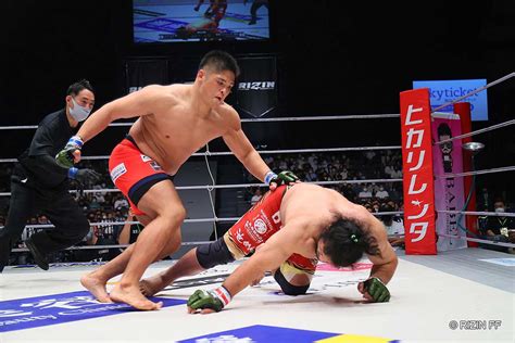 【rizin37】元力士・スダリオ剛、元警官の関根“シュレック”秀樹を「左フック一発」でko わずか“53秒殺”に会場どよめき Spread