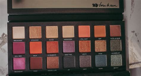 Urban Decay Born To Run Palette Review Swatches Zig Zac Mania