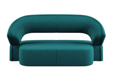 SOFT ISLAND 3 Seater Convertible Fabric Garden Sofa By Liu Jo Living