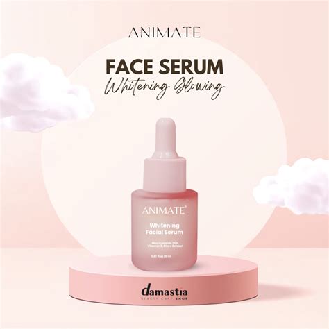 Animate Whitening Facial Serum Serum Whitening Serum Wajah Lazada