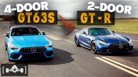 2020 Mercedes Amg Gt R Vs Gt63s Amg Performance Comparison Review Drag Race Youtube