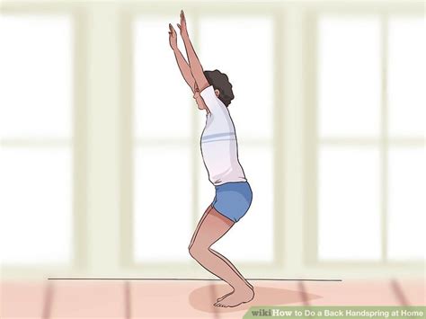 How To Do A Back Handspring At Home 12 Steps With Pictures