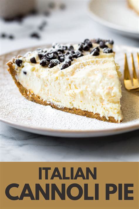 Cannoli Pie Recipe Artofit