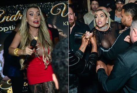 Anivers Rio De Andressa Urach Termina Em Confus O Influenciadora De