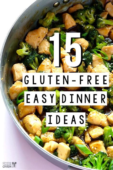 15 Gluten Free Easy Dinner Ideas This Weekend Gluten Free And