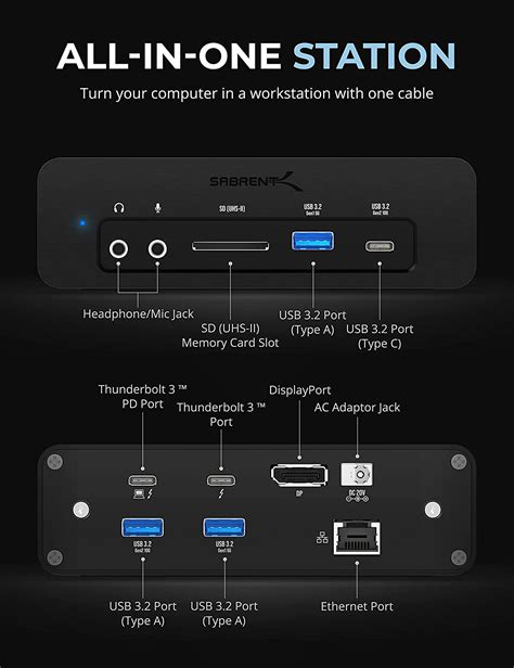 Sabrent Thunderbolt 3 Dock Includes Up To 16TB SSD For 2 900 Tom S