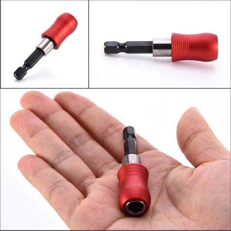 X Hex Drill Magnetic Screwdriver Extension Bit Quick Release