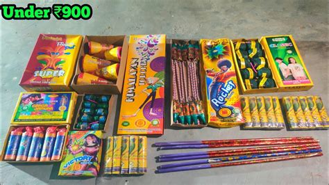 Diwali New Crackers Stash Under 900 Unboxing Testing 2024 900