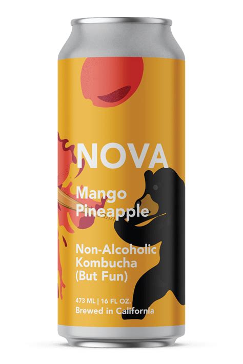 Mango Pineapple • Nova Kombucha