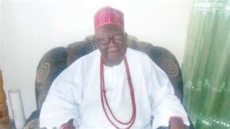 Oba Joseph Olu Ojo Sad Day As Ondo Monarch Dies After 43 Years On Throne Legit Ng