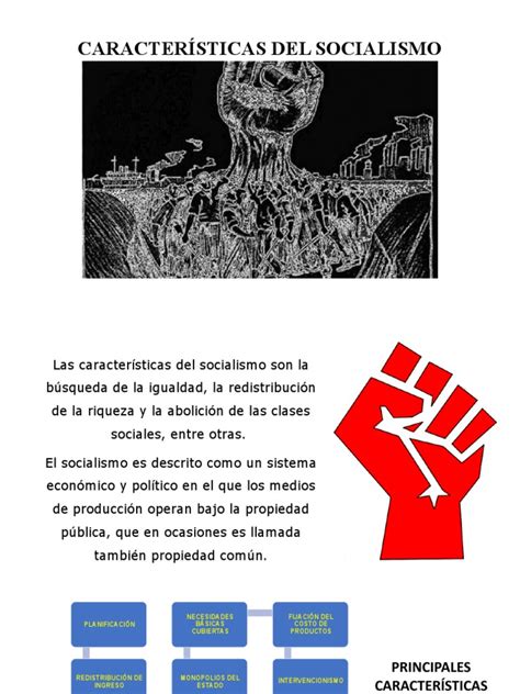 Características Y Origen Del Socialismo Pdf Anti Capitalismo Socialismo