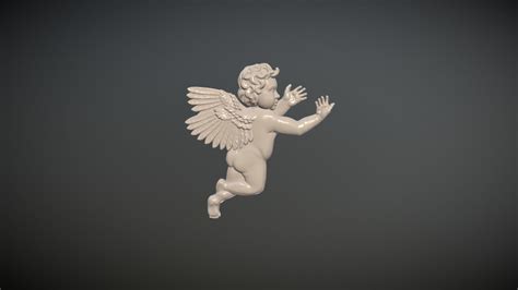 Print Ready Cherub Buy Royalty Free 3D Model By Skazok 6324769