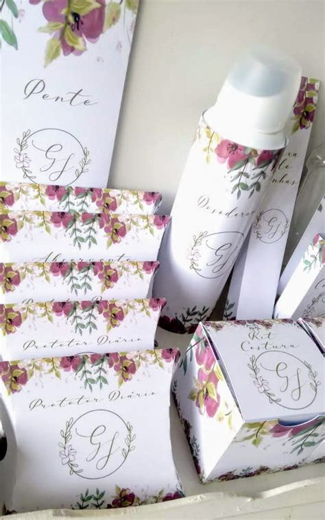 Kit Toalete Casamento Floral Elo Produtos Especiais