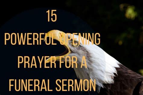 15 Powerful Opening Prayer For A Funeral Sermon – Bible Verses of the day