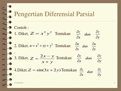 10 Contoh Soal Diferensial Parsial Francesca Fernandez Riset