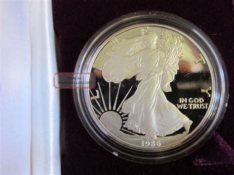 Proof Silver American Eagle Bullion Ounce In Velvet Case