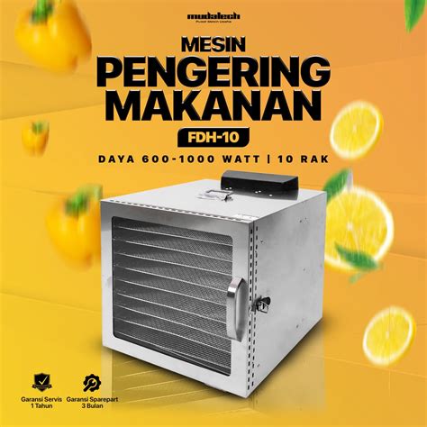 Jual Mesin Pengering Makanan Food Dehydrator Fdh Shopee Indonesia