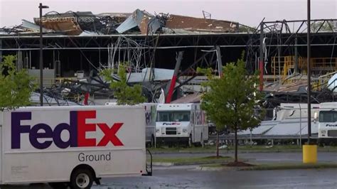 Tornadoes Damage Homes Fedex Facility In Southwest Michigan