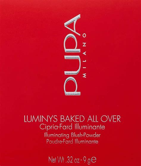 Polvo Iluminador Pupa Luminys Baked All Over Gold