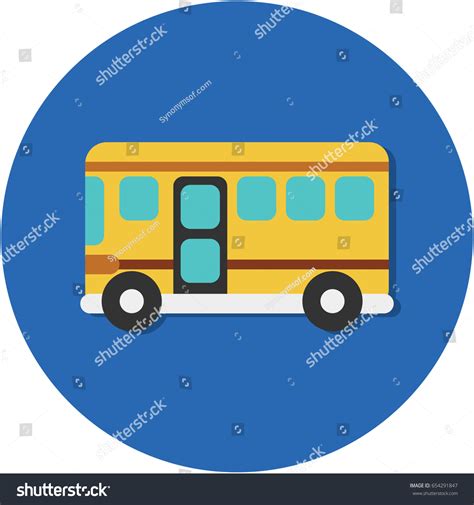 School Bus Stock Vector Royalty Free 654291847 Shutterstock