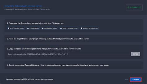 Installing Tebex Buycraft Manually A Guide For Minecraft Server Owners