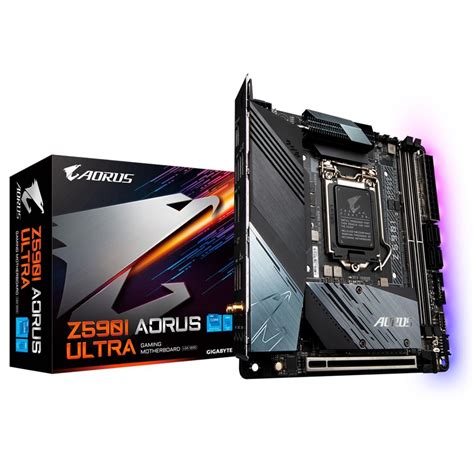 Placa Mãe Mini Itx Gigabyte Z690i Aorus Ultra Lite Ddr4 Desconto no Preço