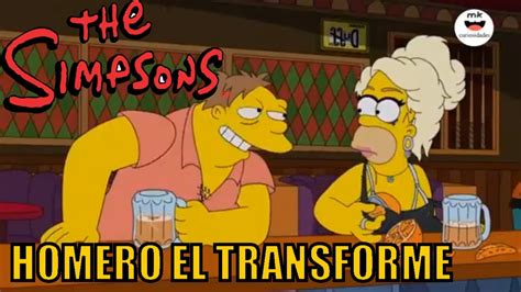 Homero Es Una MUJER Y Le ARRUINA Todo A Marge Resumen De LOS SIMPSON