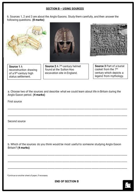 Year 8 History Practice Examination Ks3 Teacher Resource