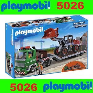 PLAYMOBIL City Life 5026 Remorque Avec Roues XXL Heavy Loader Camion