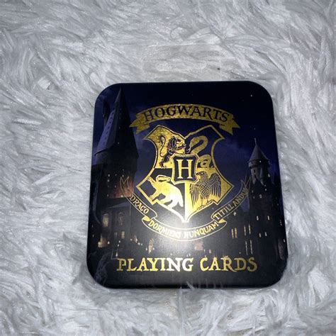 Paladone Harry Potter Hogwarts Playing Cards New Tin Box Ebay